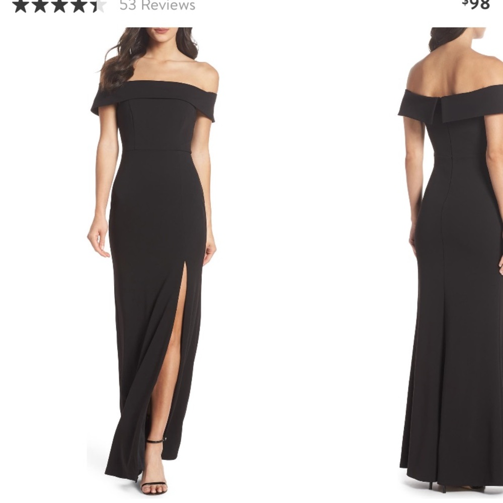 Lulus Off the Shoulder Mermaid Gown